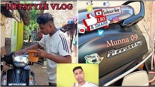 Finally Aaj Gaadi🛵Dhutli🫧  Vlog no 12 ✅❤️ [upl. by Merc]