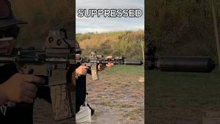 Unsuppressed vs Suppressed  Huxwrx FLOW 762 Ti [upl. by Rosane]