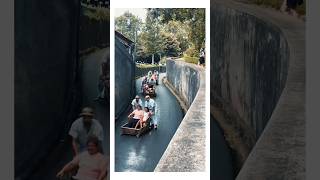 Madeira Toboggan Ride Traditional Wicker Basket Sledges madeira traveling toboggan portugal [upl. by Hteb]