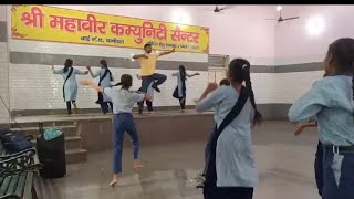 poplin song Dance Cover part 2  dance Tutorial for school students ANIL JATAV  viral [upl. by Petromilli]