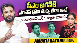 Ambati Rayudu About CM Jagan amp MS Dhoni  Ambati Rayudu Interview  Anchor Nirupama  SumanTV Telugu [upl. by Hui]