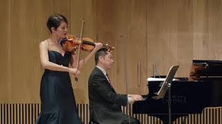 Arvo Pärt Centre Anne Akiko Meyers amp Akira Eguchi Mozart Sonata K301 in G Major [upl. by Lea]