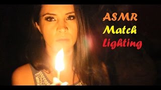 REQUESTED ASMR Match lighting tapping amp scratching [upl. by Becker58]