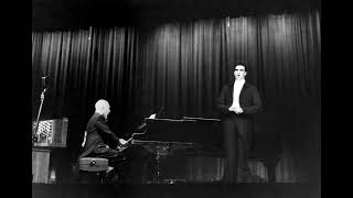 Koniglich Gebet GoetheLieder No 31 Wolf  Faculty Recital 1961 [upl. by Devona]