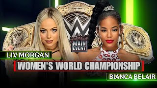 Liv Morgan vs Bianca Belair Full Match WWE Saturday Nights Main Event 2024 Highlights [upl. by Merideth]