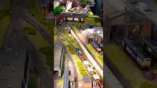 N Gauge Layout at Spalding Model Railway Show ngauge modelrailway spalding 2024 shorts [upl. by Nitfa]