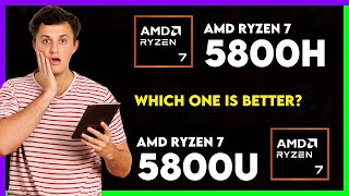 AMD Ryzen 7 5800H vs AMD Ryzen 7 5800U Comparison [upl. by Notterb]