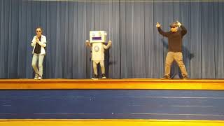 Beastie boys  intergalactic cover 5th grade talent show [upl. by Anastasius]