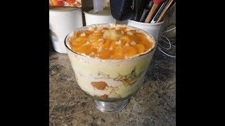 Gluten Free White Cake turned Orange Creamsicle Trifle [upl. by Tselec]