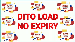 DITO SIM PROMO LOAD 2022 NO EXPIRY [upl. by Jacob]