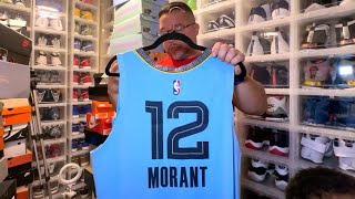 Ja Morant Nike Authentic Jersey Memphis Grizzles Statement [upl. by Sammy180]