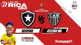 Live pós jogo  Botafogo x Atlético MG [upl. by Irby]