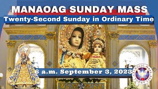 SUNDAY MASS TODAY at OUR LADY OF MANAOAG CHURCH Live 600 AM Sept 03 2023 [upl. by Anaeg886]