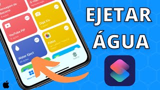 Como EJETAR AGUA do Seu Iphone  Adicione ejetor de agua nos atalhos no iphone [upl. by Nnylrebma]