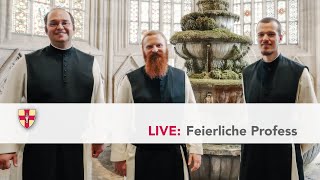 LIVE Feierliche Profess 2022  Stift Heiligenkreuz [upl. by Marj175]