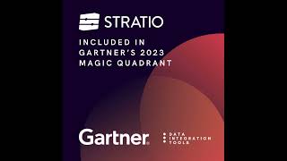 ⭐️StratioBD included in Gartner’s 2023 Data Integration Tools Magic Quadrant [upl. by Nodnorb23]