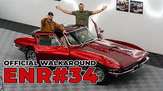 ENR34 Full Walk Around  Classic 1965 Corvette Stingray  50000 Giveaway [upl. by Reteid]