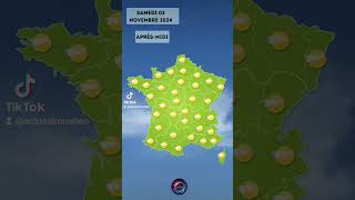 🌦 Météo du jour en France  2 novembre 2024 🌦 [upl. by Selemas]