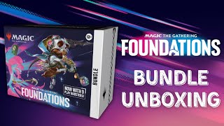 Foundations Bundle Unboxing  Magic the Gathering [upl. by Nea]