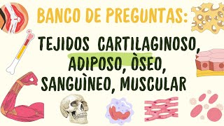 Práctica de biología  tejidos cartilaginoso adiposo òseo sanguìneo muscular [upl. by Rimaj]