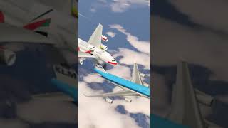 Emirates Air Bus A380 Crash Mid Air Historically today GTAVgtav airplane crashed airbus [upl. by Abocaj203]