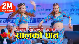 Salko PatakoTapari Huni  Alina Deuja Dance  सालको पातको टपरी Salko patko  Model Alina Deuja [upl. by Schubert792]