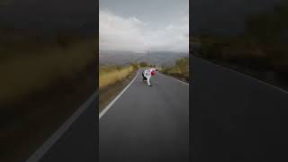 Insane DOWNHILL Speedboarding longboard longboarding male alphamale ytshorts [upl. by Ahsiener492]