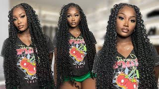 HOW TO LONG JUMBO BOHO PASSION TWIST HAIR TUTORIAL  Rubberband Crochet Method [upl. by Hctud]