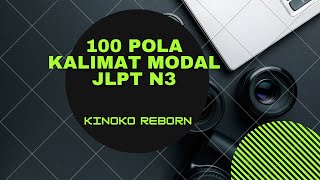 100 Pola Kalimat Bahasa Jepang Level N3 [upl. by Dnomyad]