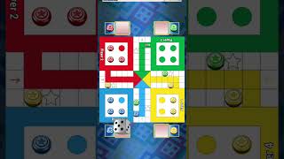 Ludo king game play in 4 player gaming video m4u ludo ludokingme2playerkaisekhele shortvideo [upl. by Yelahs]