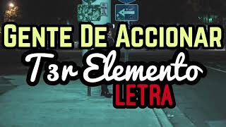 Tercer elemento Gente de accionar [upl. by Sexton]