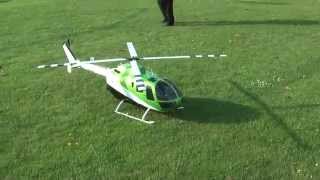 BO 105 CBS Turbine PHT3 update mit PSG8004 Rotorkopf und Helitec Blätter [upl. by Leddy195]