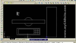 AutoCAD Tutorial  Creating Attributes from myCADsitecom [upl. by Franci807]