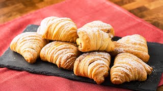 Sfogliatelle facili con pasta sfoglia  Facili e veloci da fare [upl. by Travers]