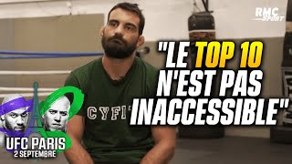 UFC Paris  ITW exclusive Benoit SaintDenis  quotJaimerais prendre la ceinture à Oliveiraquot [upl. by Ynatsyd]