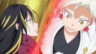 Momiji and Albis fight  That Time I got reincarnated as a slime season 3 ep 16 ep 64 [upl. by Eelsew141]