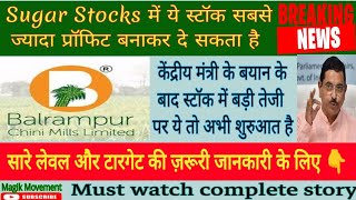 Balarampur chini mills share newsBalarampur chini share target priceSugar sector stocksBalarampur [upl. by Coke107]