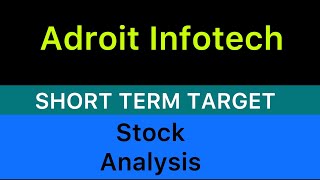 adroit infotech ltd stock target ✅ ADROIT INFOTECH STOCK NEWS  ADROIT INFOTECH ANALYSIS 081124 [upl. by Aknaib]