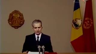 Nicolae Ceausescu  Romania  last new years eve speech 1988 [upl. by Sigmund256]