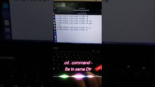 cd  command Ubuntu linux ubuntu shortsviral shortvideo shorts viral viralvideo song songs [upl. by Anilec]