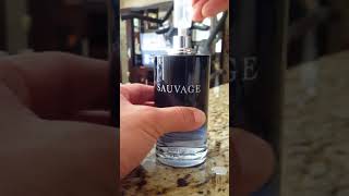 Refilling Sauvage travel perfume atomizer [upl. by Ztnahc347]