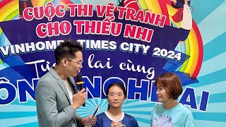 Cuộc thi vẽ tranh thiếu nhi Vinhomes 2024  MC Cao Đạt mccaodat giongnoihay voicetalent vinhomes [upl. by Jegger678]