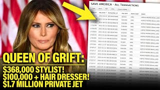 Melania CAUGHT GRIFTING Campaign Donations Again [upl. by Eegnat]