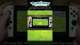 Pokemon Legends Arceus  Nintendo Switch OLED Gameplay [upl. by Grearson]