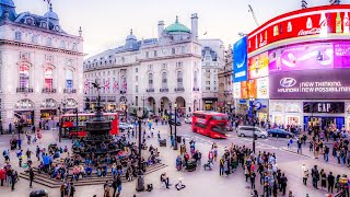 A Look At Piccadilly Circus London [upl. by Burnight]