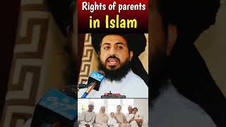 Right of Parents in Islam  Hafiz Saad Hussain Rizvi Bayan  saadhussainrizvi shorts rizvibox [upl. by Joell]