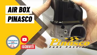 PINASCO AIR BOX  SCATOLA ARIA VESPA  emporiodelloscootercom [upl. by Nirehtac]