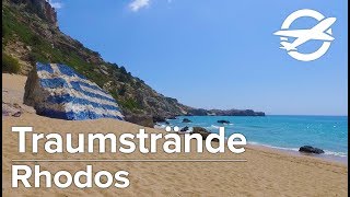 Rhodos Highlights ☀️ Die schönsten Strände und Sehenswürdigkeiten ☀️ [upl. by Snodgrass]