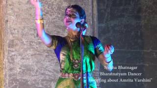 Ghat Sandhya  166th Day  Bharatnatyam by Nehha Bhatnagar [upl. by Luht]