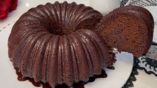 Torta al cioccolato in 15 minuti TENERO e MOLTO DELIZIOSA Ricette dolci😋😍 [upl. by Eninnej27]